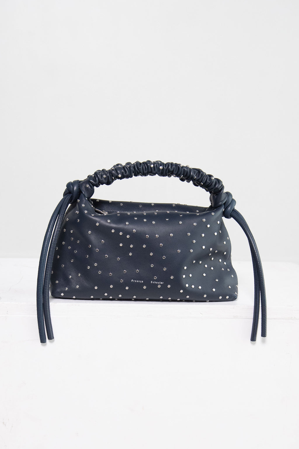 Proenza Schouler Mini Studded Leather Top-Handle Bag