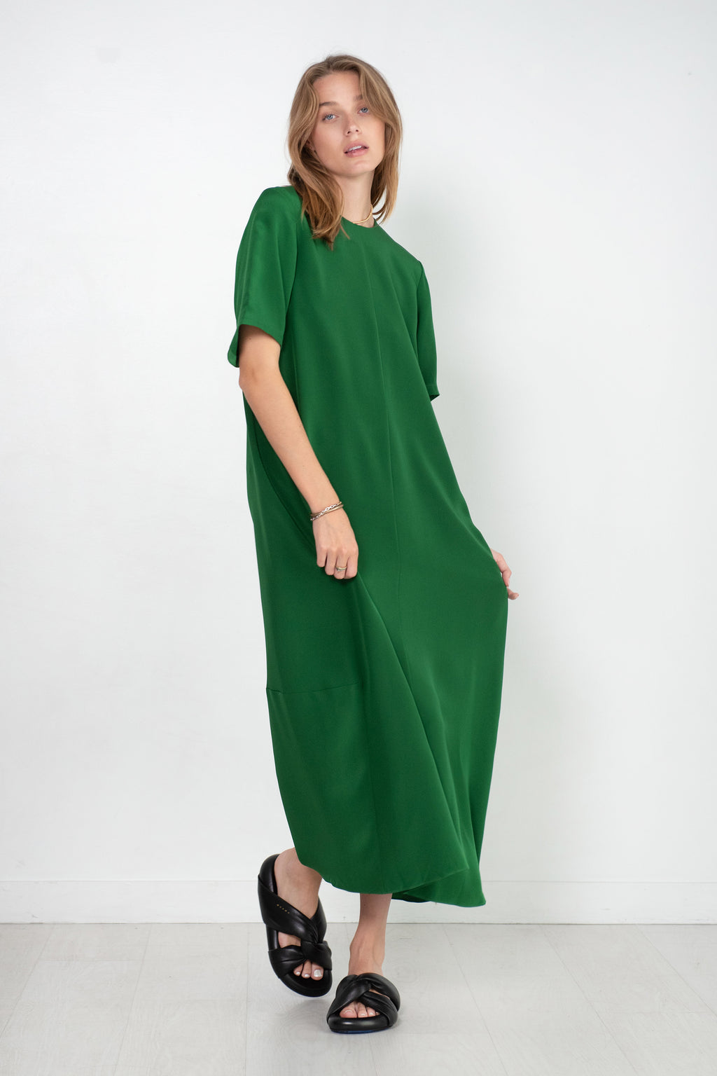 Tibi 2024 green dress