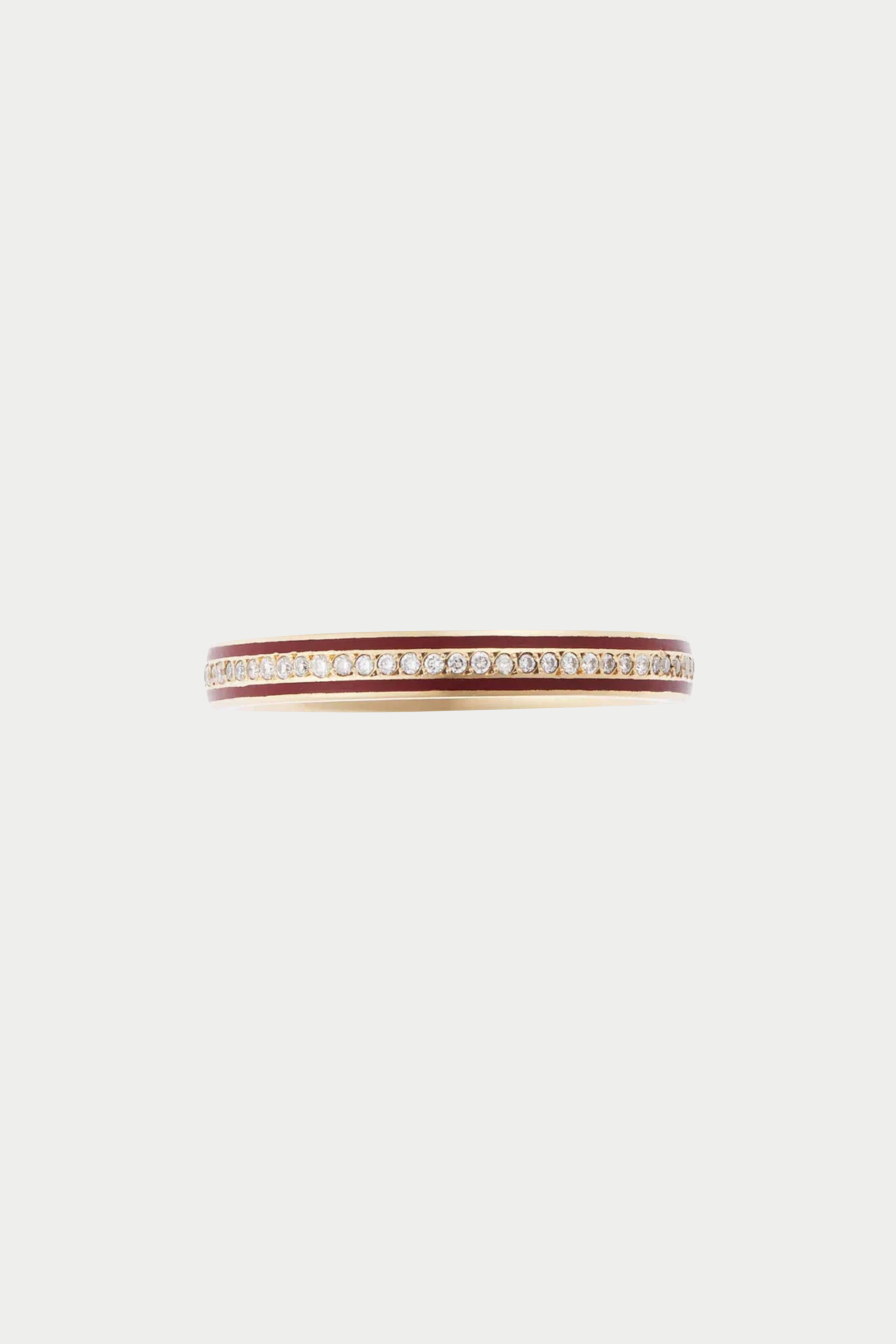 ILEANA MAKRI - Thread Band, Red Enamel