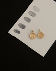 Custom Fingerprint Coin, Yellow Gold