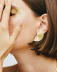 Cymbal Earrings, Diamond