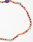 ILEANA MAKRI - Stripe Necklace, Brown Agate