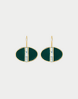 ALIITA - Deco Lago Earrings, Aquamarine