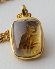 Phoebe Pendant, Citrine