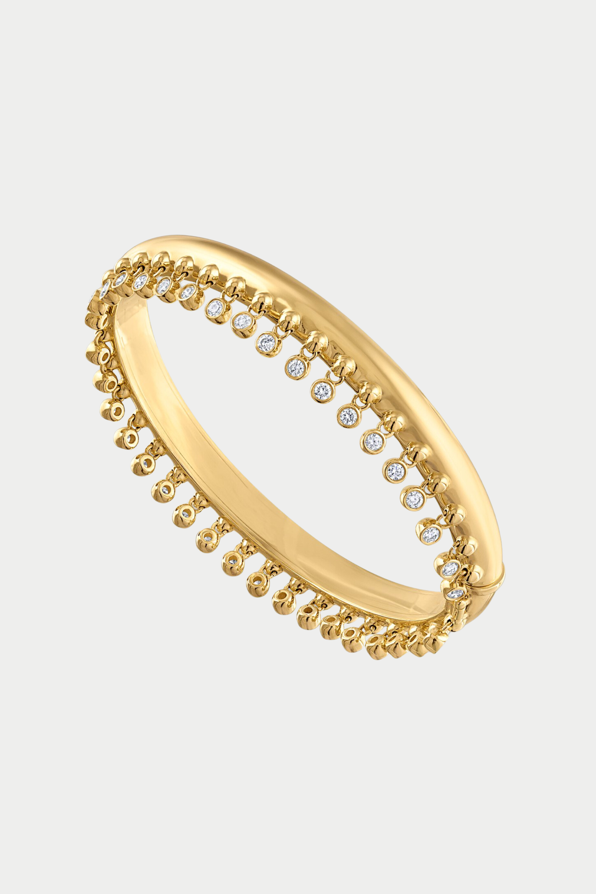 JADE RUZZO - Tennessee Bangle, Yellow Gold