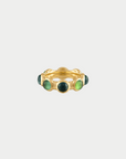 Vic Ring Small, Green Tourmaline