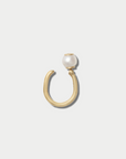 MARLA AARON - Trundle Lock Ring, Pearl