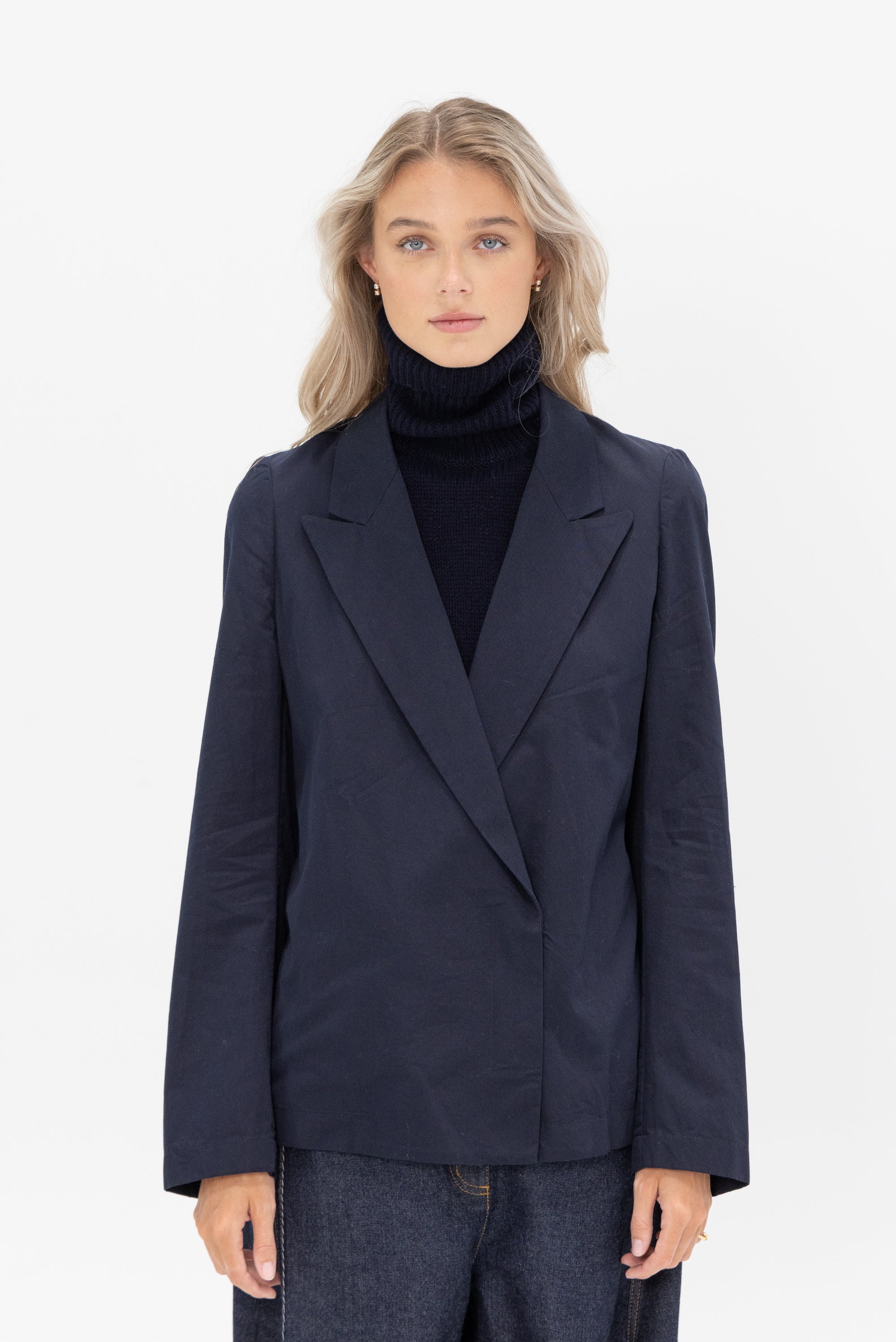 DRIES VAN NOTEN - Caplana Jacket, Navy