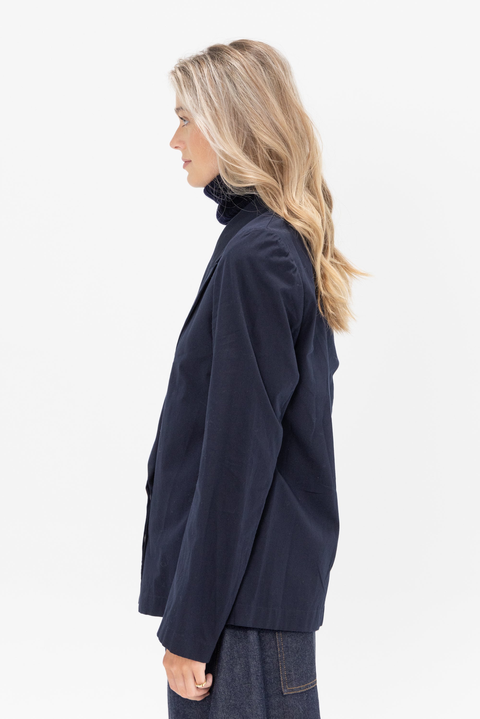 DRIES VAN NOTEN - Caplana Jacket, Navy