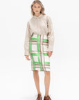 DRIES VAN NOTEN - Pencil Skirt, Green