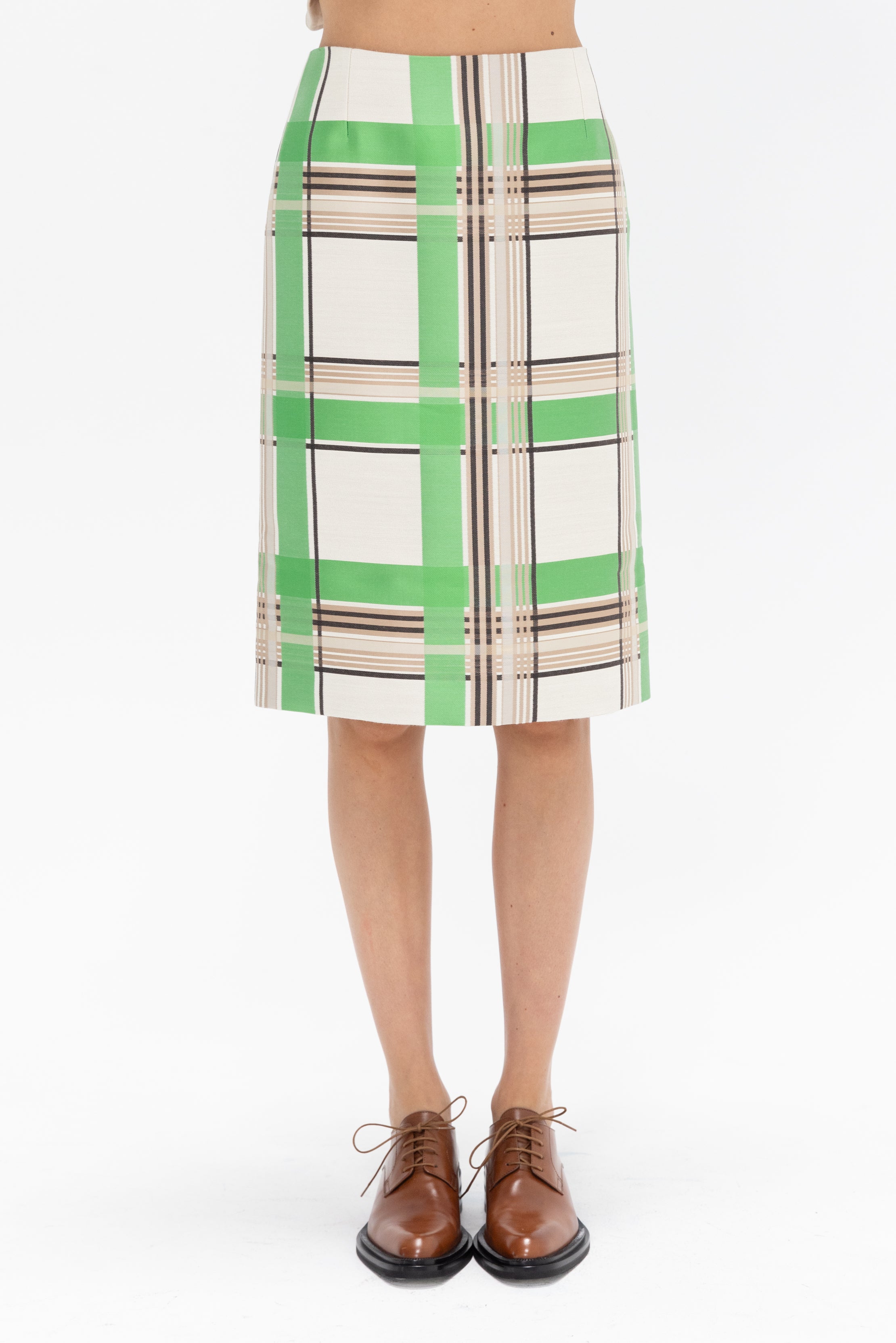 Dries Van Noten Pencil Skirt, Green – Kick Pleat