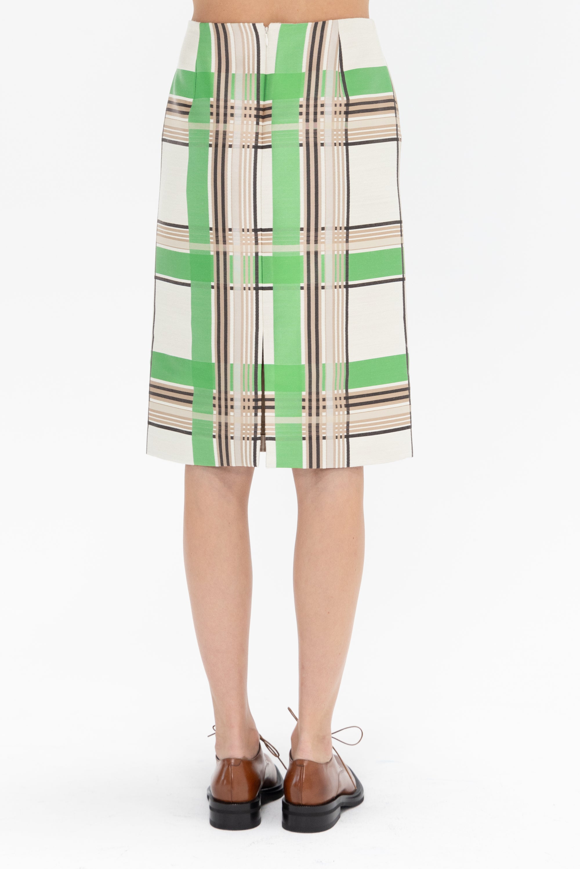 DRIES VAN NOTEN - Pencil Skirt, Green