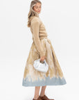 DRIES VAN NOTEN - A-line Skirt, Beige