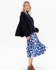 DRIES VAN NOTEN - Pleated Skirt, Blue