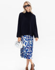 DRIES VAN NOTEN - Pleated Skirt, Blue