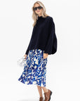 DRIES VAN NOTEN - Pleated Skirt, Blue