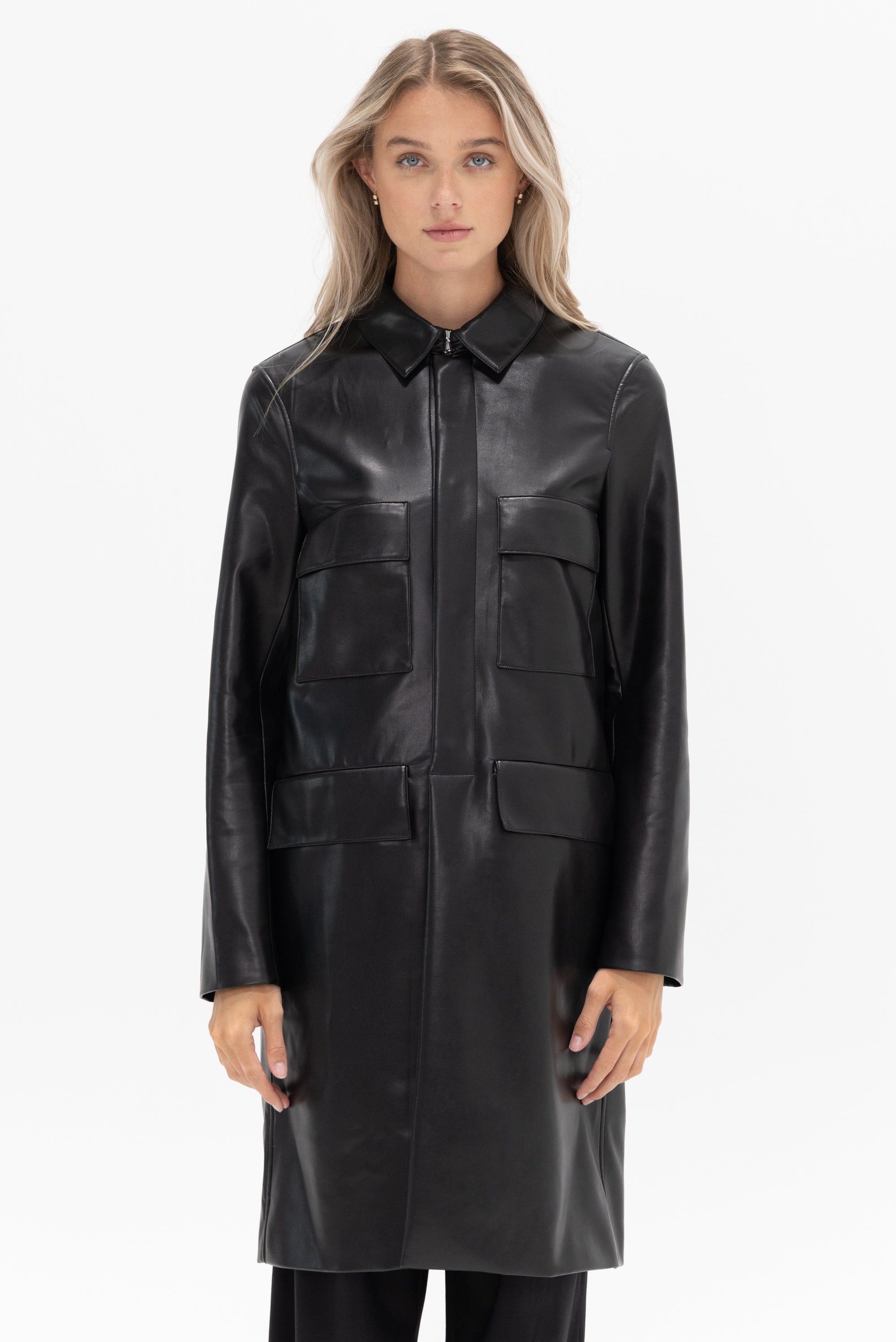 GAUCHERE - Coat, Black