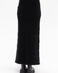 GAUCHERE - Knit Skirt, Black