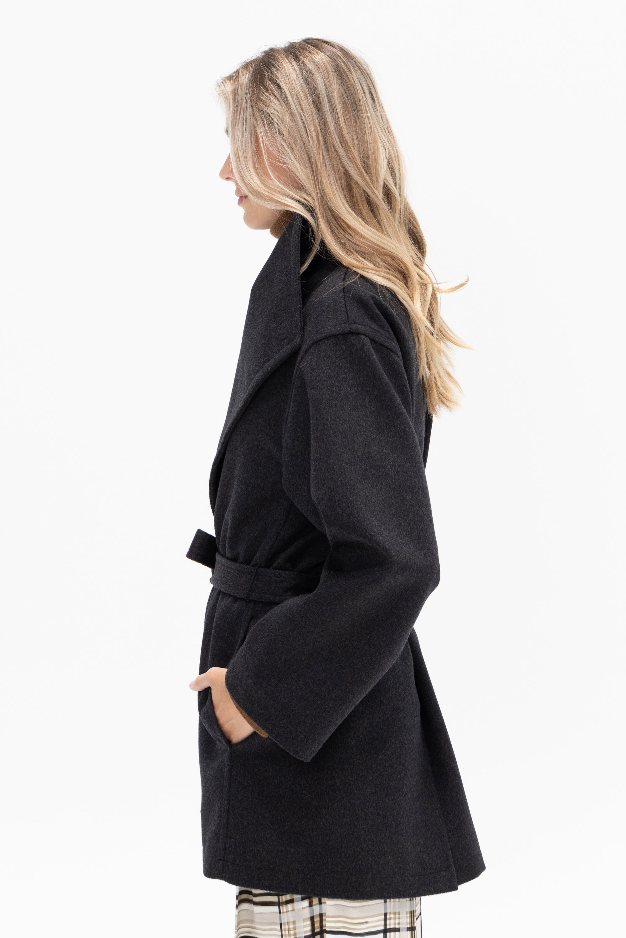 GAUCHERE - Coat, Anthracite