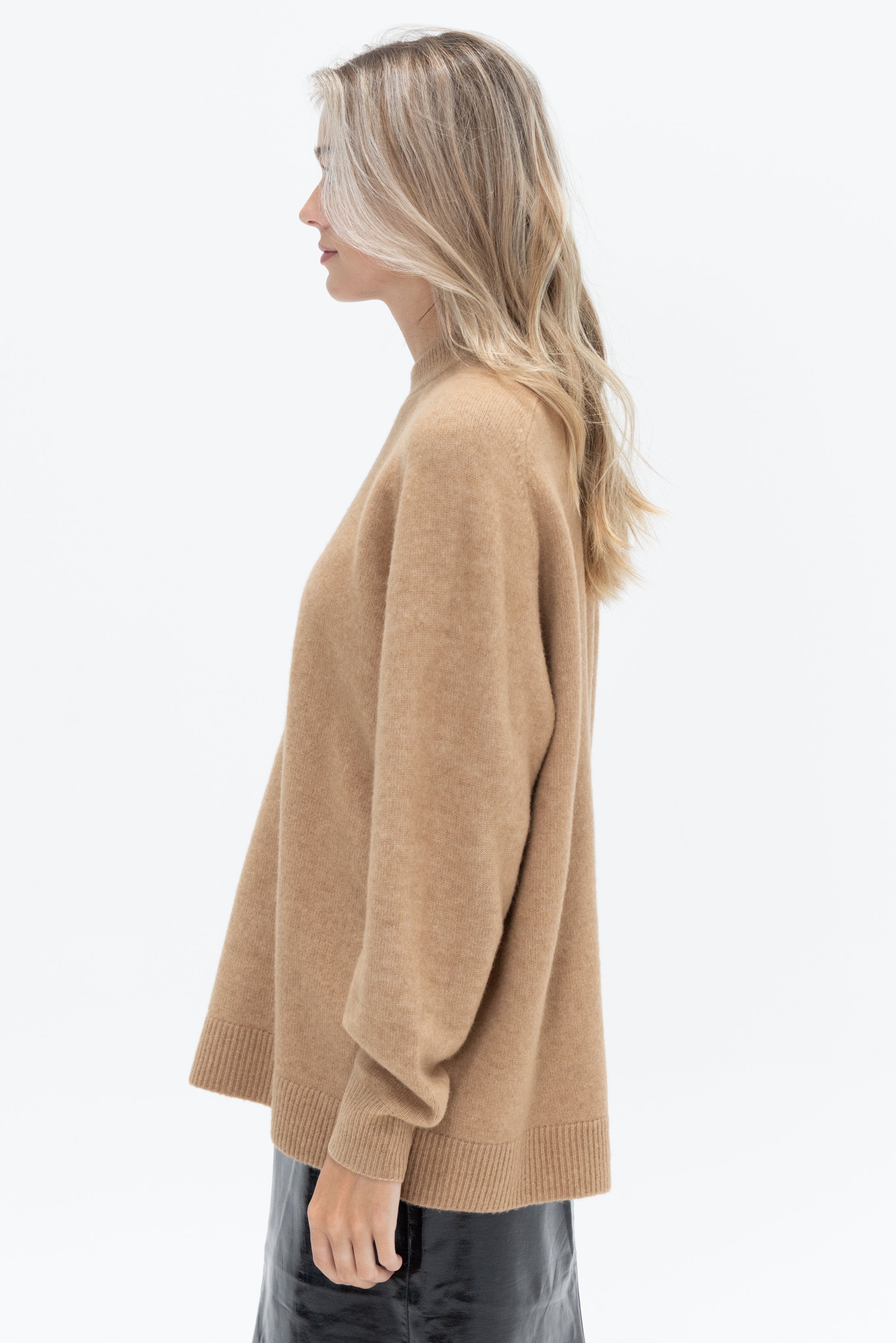 Camel hair jumper best sale