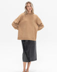 TIBI - Camel Hair Knit, Camel