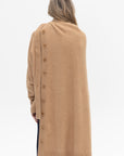 TIBI - Camel Hair Knit Cape, Camel