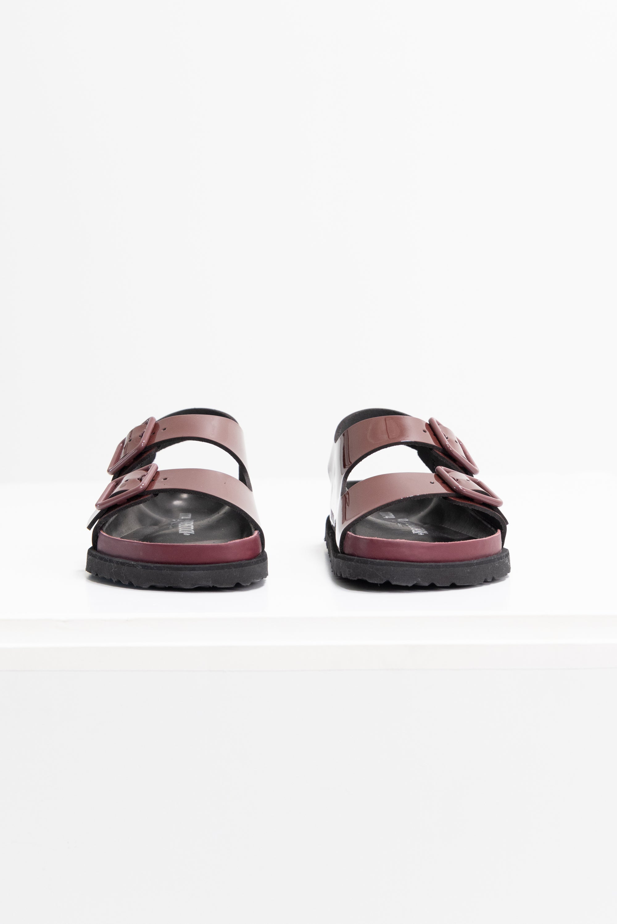 BIRKENSTOCK - Milano Shiny Patent Leather, Port