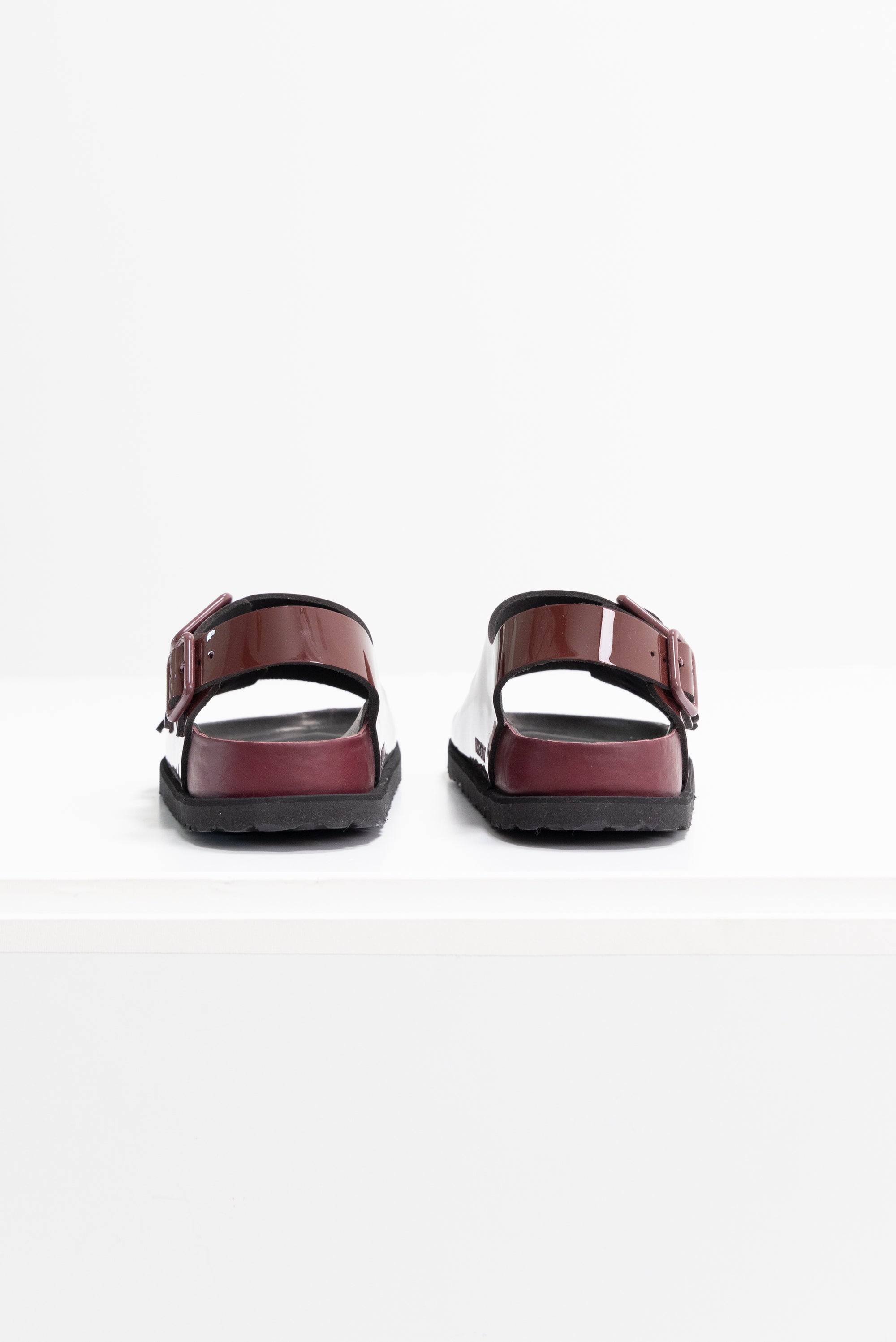 BIRKENSTOCK - Milano Shiny Patent Leather, Port