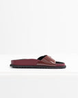 BIRKENSTOCK - Madrid Shiny Patent Leather, Port