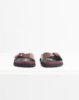 BIRKENSTOCK - Madrid Shiny Patent Leather, Port