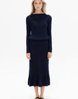 PROENZA SCHOULER - Eden Knit Dress, Navy