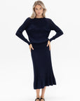 PROENZA SCHOULER - Eden Knit Dress, Navy