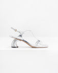 DRIES VAN NOTEN - Metallic Sandal, Silver