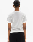 PROENZA SCHOULER WHITE LABEL - Powell Sheer Knit Top, Off-White and Black