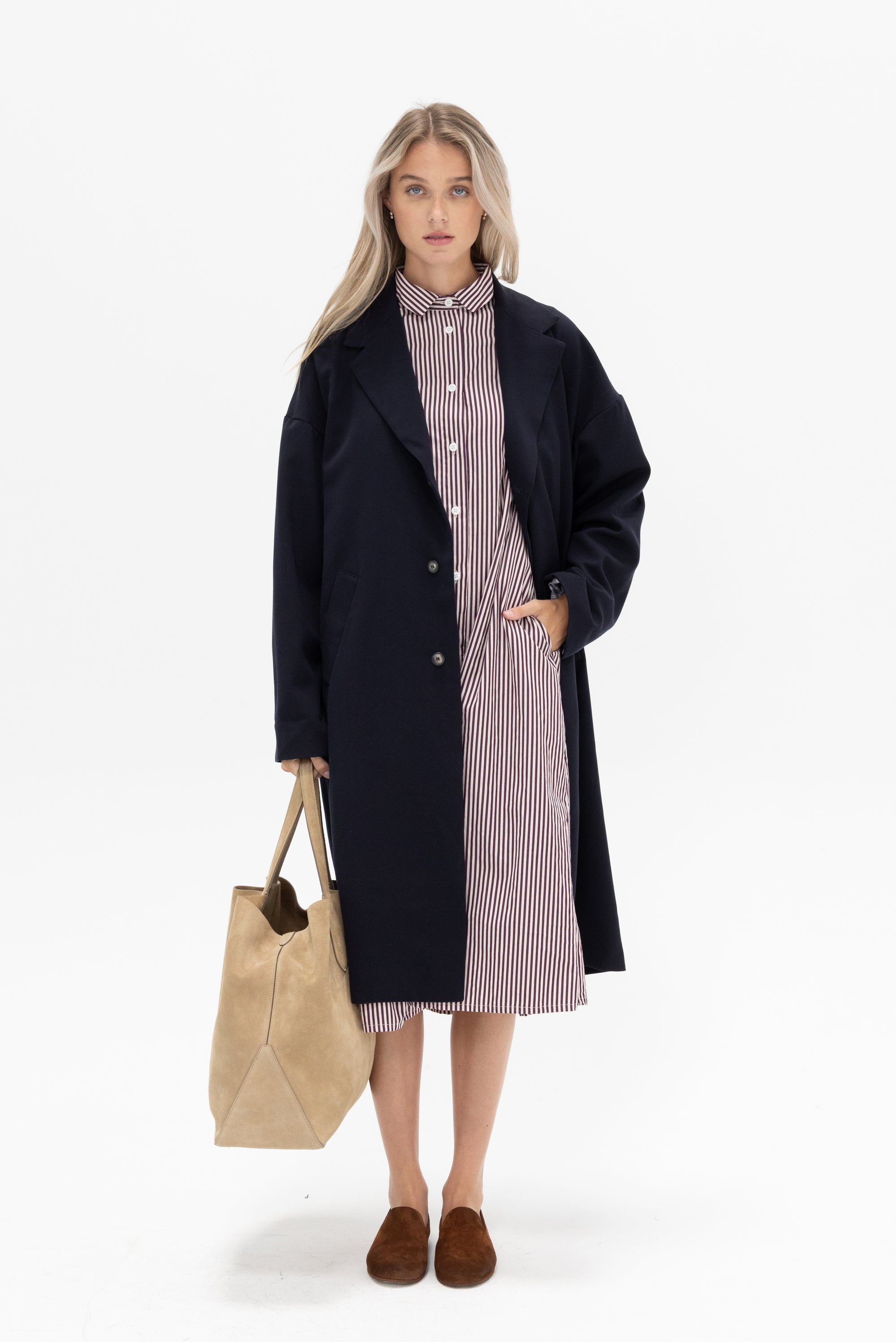 BERGFABEL - Moon Coat, Navy