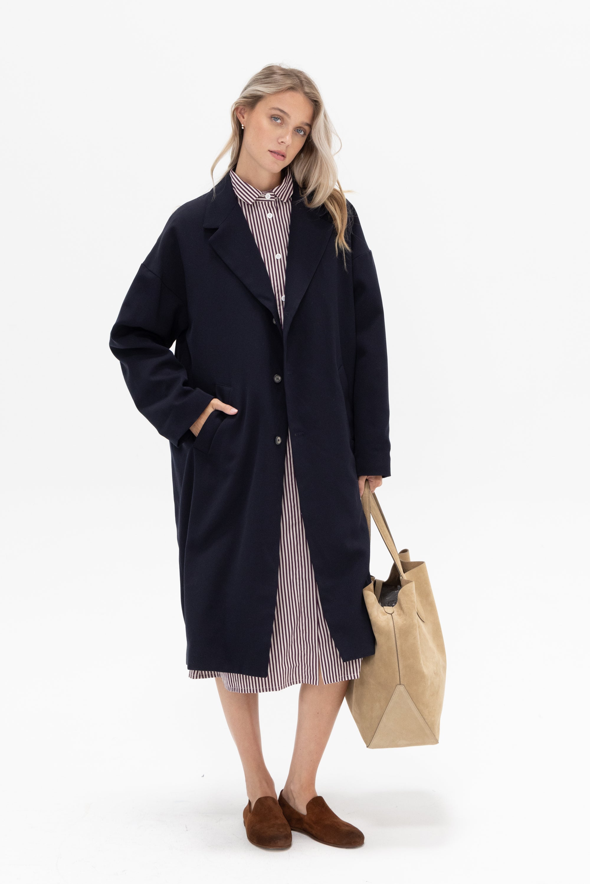 BERGFABEL - Moon Coat, Navy