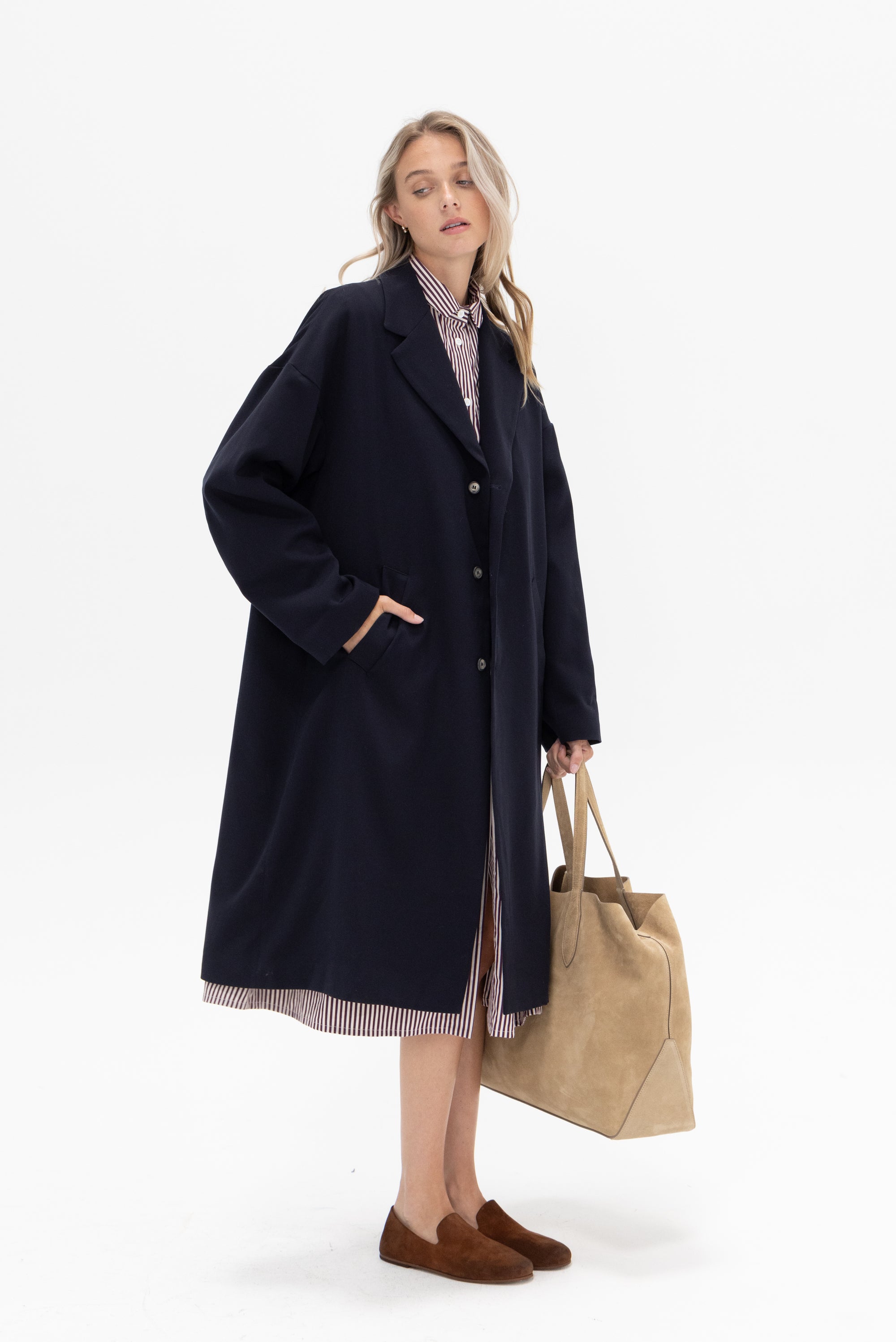 BERGFABEL - Moon Coat, Navy