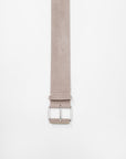 SOFIE D'HOORE - Suede Leather Belt, Mink