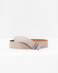 SOFIE D'HOORE - Suede Leather Belt, Mink