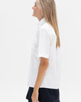 MARNI - Short Sleeve Button Down, Lily White