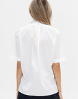 MARNI - Short Sleeve Button Down, Lily White