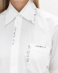 MARNI - Short Sleeve Button Down, Lily White