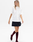 MARNI - Short Sleeve Button Down, Lily White