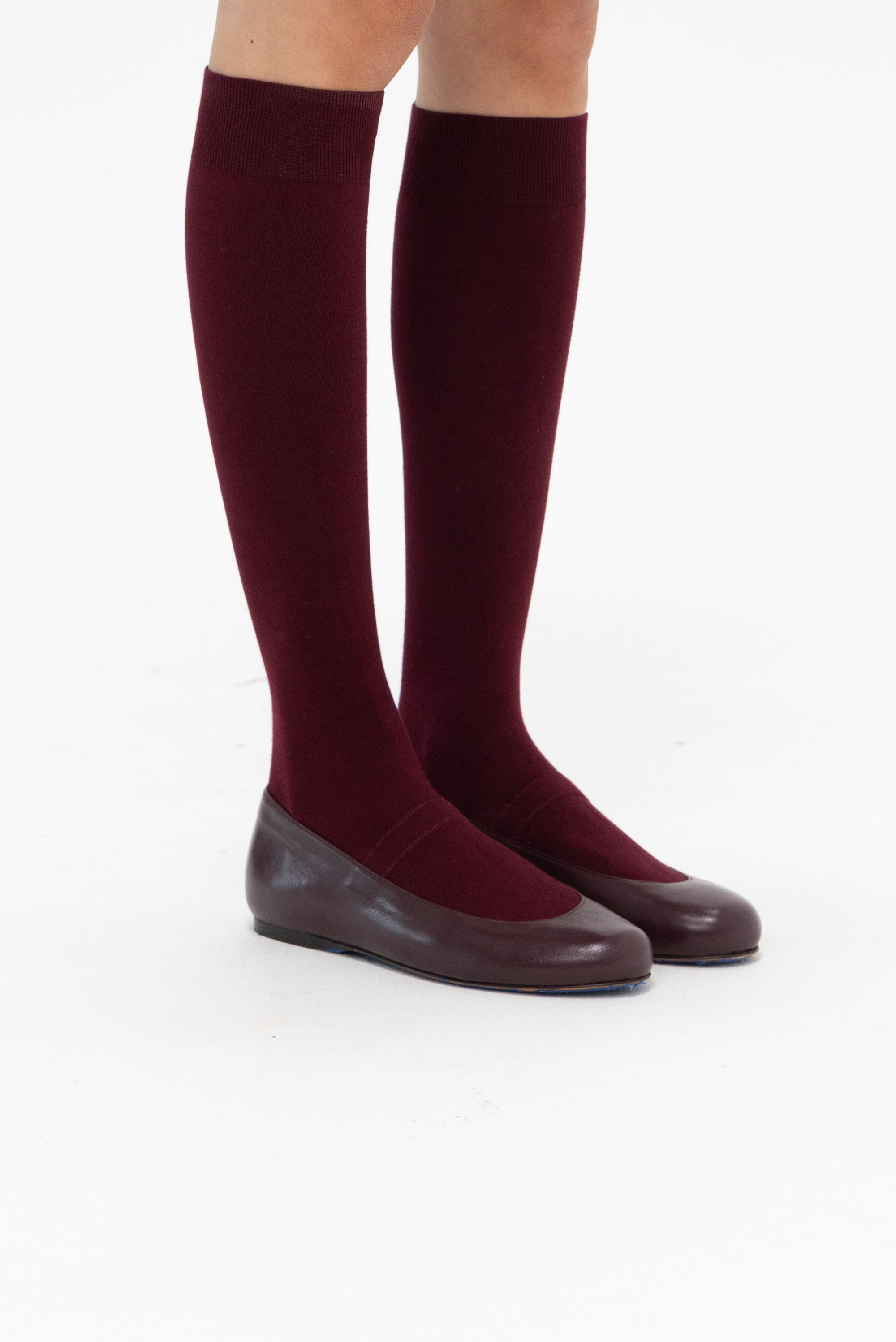 TIBI - Borg Tall, Burgundy