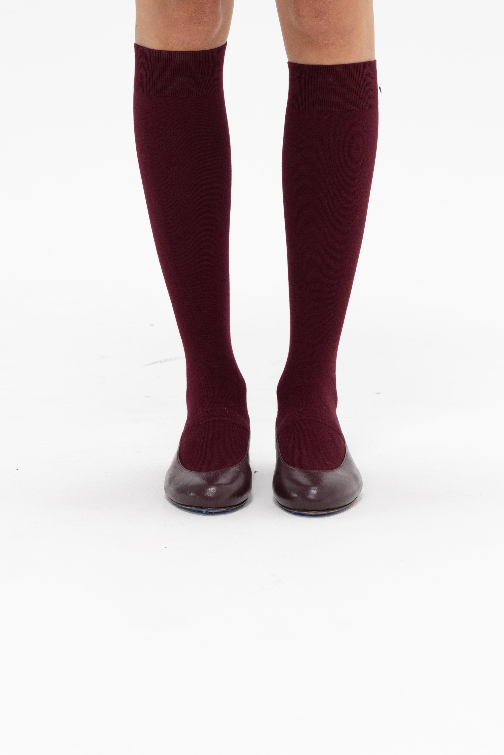 TIBI - Borg Tall, Burgundy