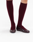 TIBI - Borg Tall, Burgundy