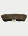 MARFA STANCE - Shearling Collar, Dark Olive