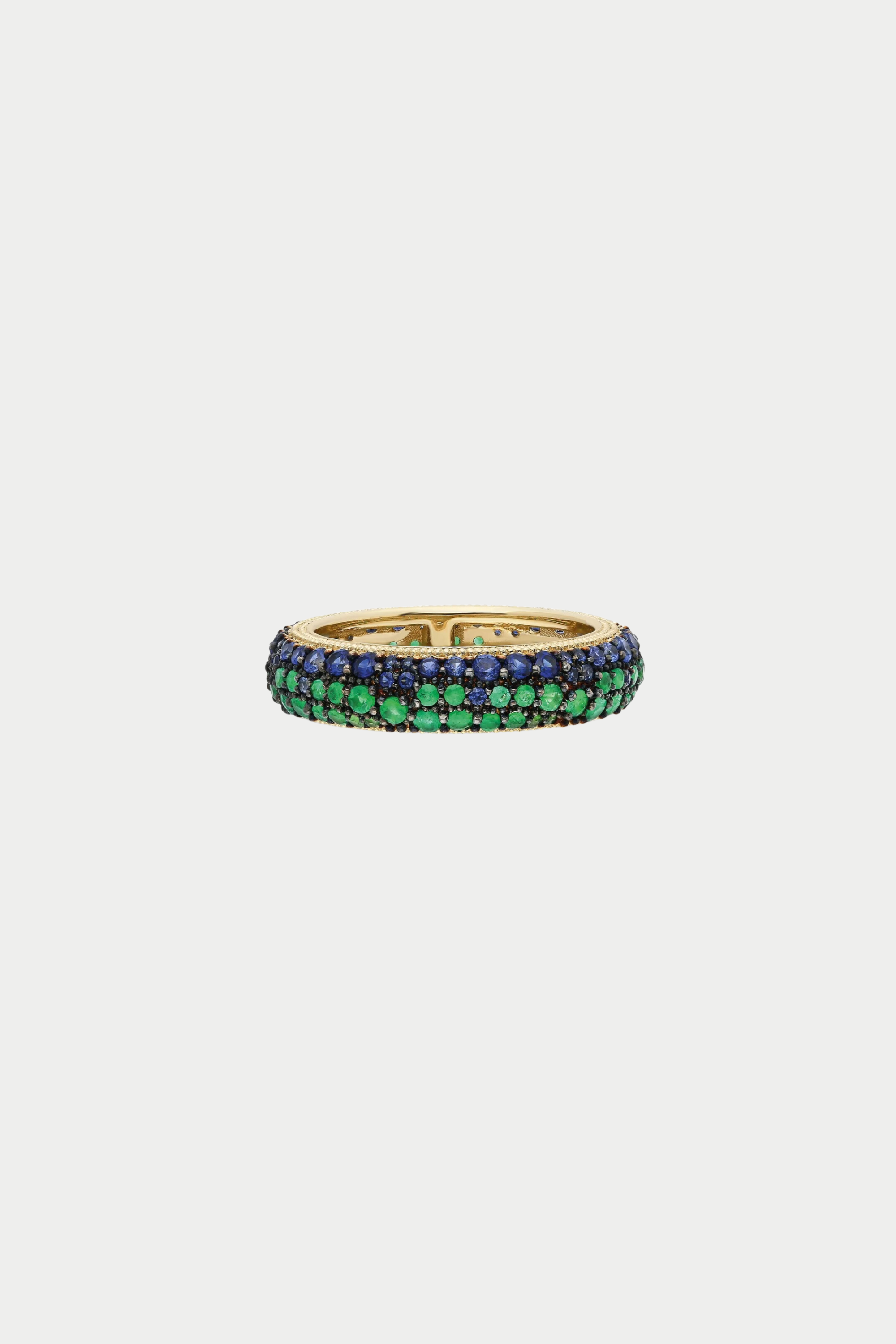 ITA - Terrenas Pave Bombe Ring, Multi