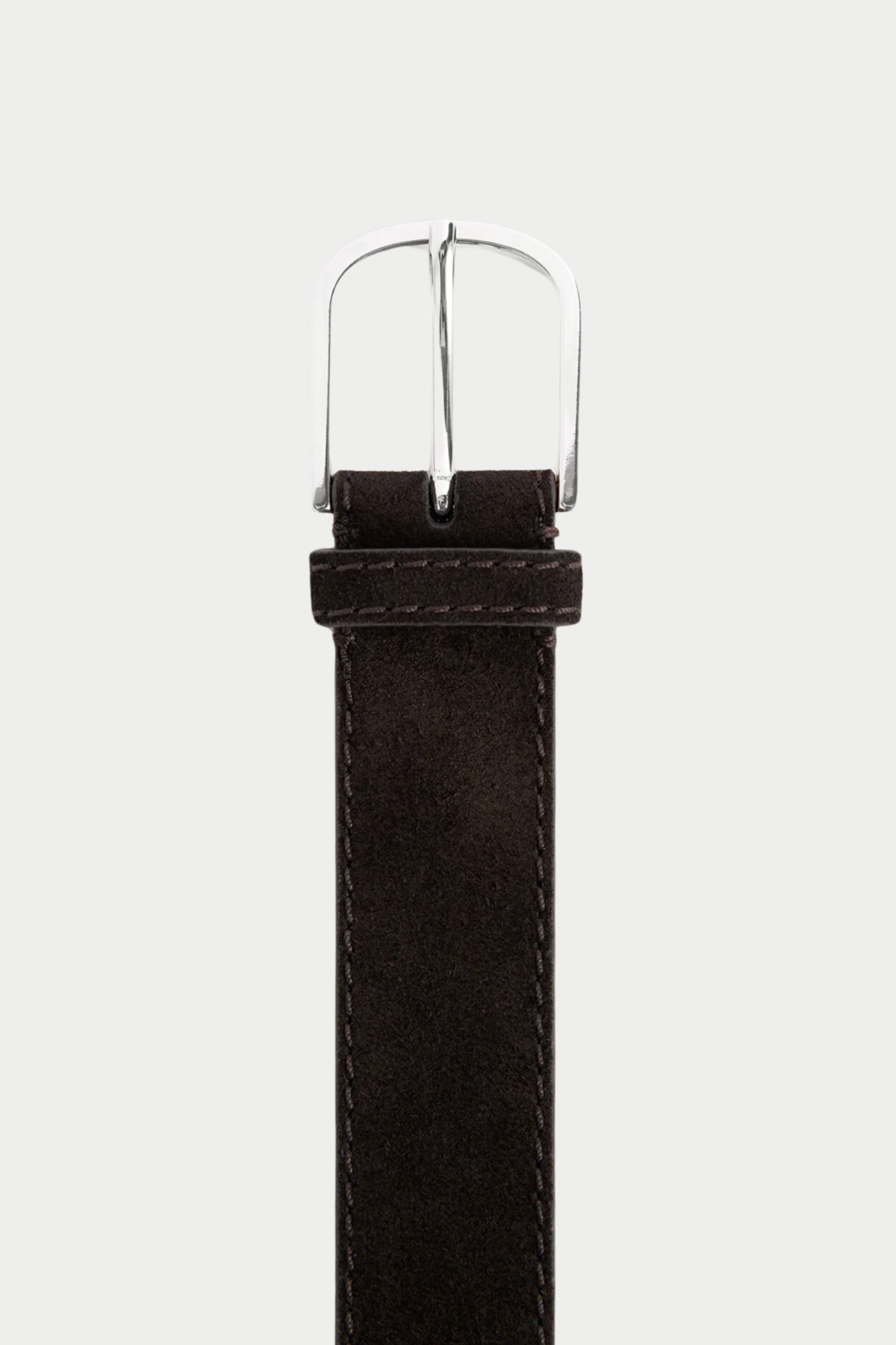 TOTEME - Wide Trouser Belt, Espresso