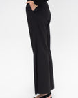 Aada Flare Pants, Black